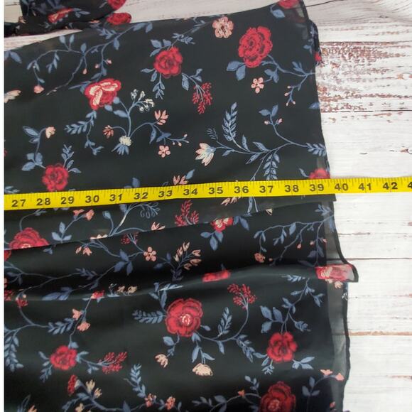 GAL meets Glam Collection Whimsigoth Dress Floral Londyn Black Cherry Fairy 12 - Picture 14 of 16